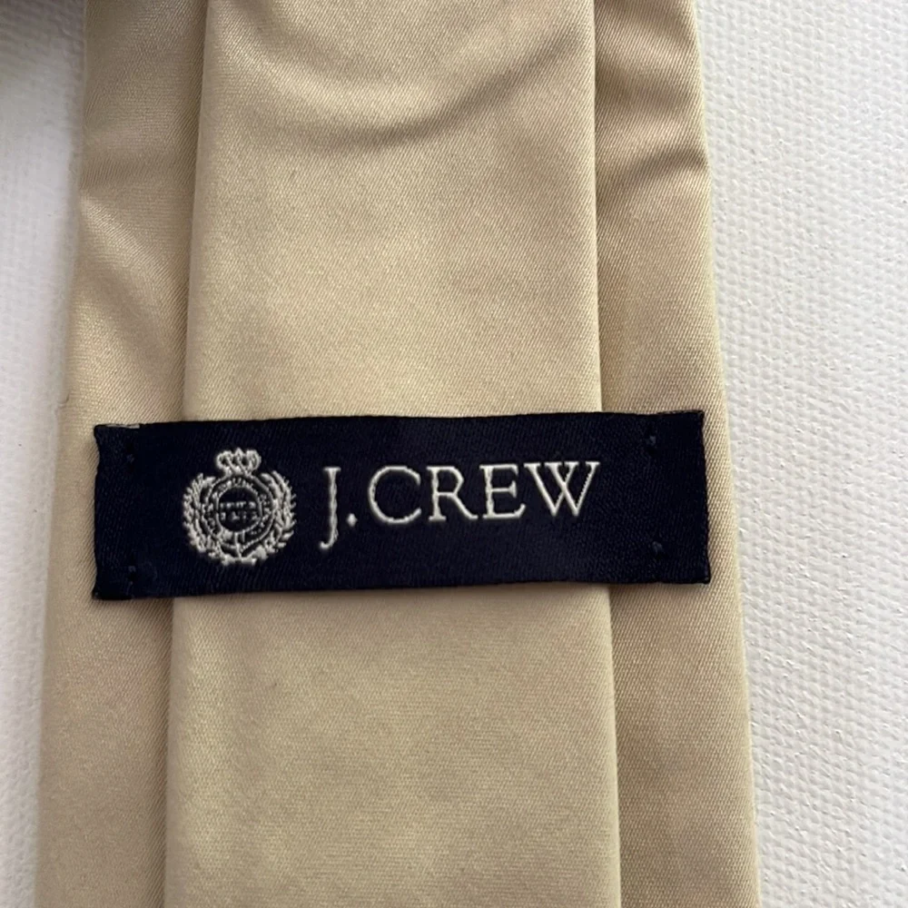 J.CREW 100% cotton neck tie